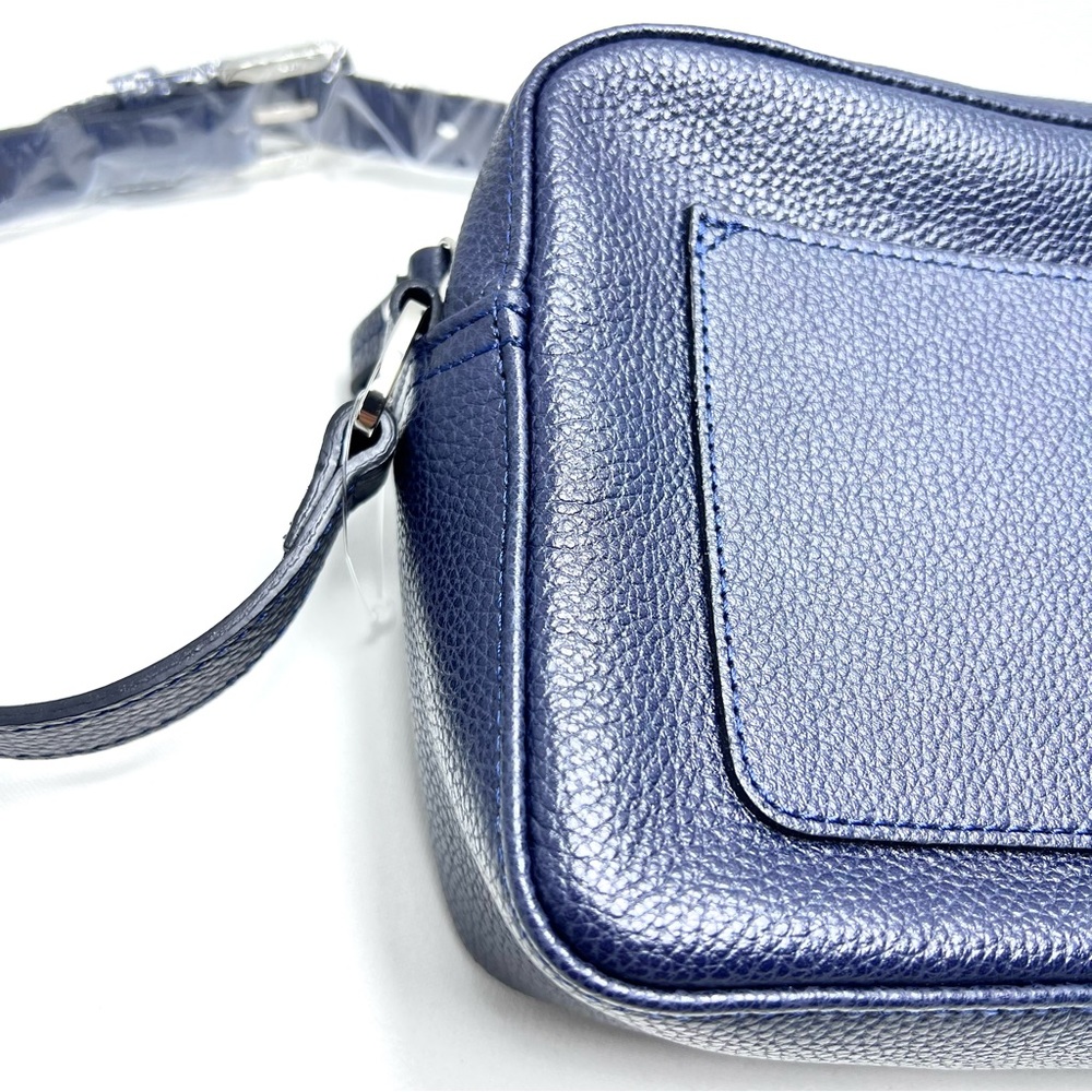 NEW Le Foulonne Leather Camera Crossbody Bag by LongChamp - Picture 4 of 15